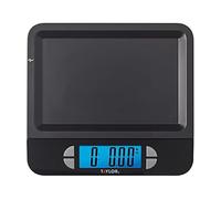 Taylor Precision Products USB Digital LCD Kitchen Scale, 11 pound capacity, Black