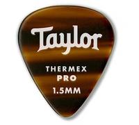 Taylor Premium Darktone 351 Thermex Pro Picks Tortoise Shell 1.50mm 6-Pack