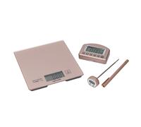 Taylor Pro 3 Pieces Kitchen Measuring Set in Gift Box -Multicoloured - 19cm
