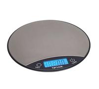 Taylor Pro Digital Kitchen Food Scales, Compact Slimline Professional Standard with Tare Feature and Precision Accuracy, Brushed Stainless Steel Finish, Weighs 5 kg Capacity