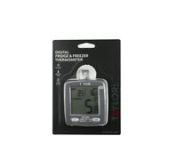 Taylor Pro Digital Fridge and Freezer Thermometer with Min / Max Temperature Display, Plastic - Grey - Plastic - Thermometer