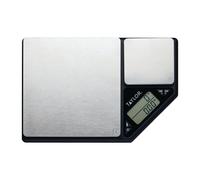 Taylor Pro Dual Platform Digital Kitchen Scale LCD Display Easy Clean - 5Kg/500g