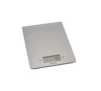 Taylor Pro Glass Digital Kitchen Pewter Weighing Scales- Metallic Gray- 17cm