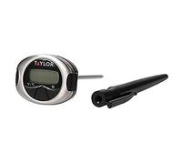 Taylor Pro Meat Thermometer Probe, Pro Digital Temperature Gauge with Protective Cover, Stainless Steel, 20°F to 220°F Range
