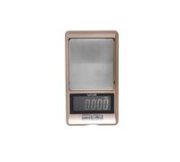 Taylor Pro Precision Kitchen Scales with 0.01g Accuracy & Tare in Gift Box, Pocket Sized, Plastic / Stainless Steel, Rose Gold, 500g / 16oz Weighing Capacity