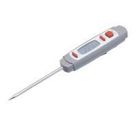 Taylor Pro Digital Meat Thermometer Probe with Anti Microbial Protective Sleeve, Plastic/Stainless Steel, Grey, 18 cm