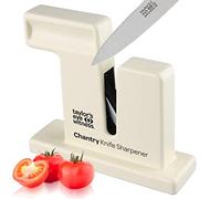 Taylor’s Eye Witness Knife Sharpener - Ivory Chantry Manual Kitchen Knife Sharpener. Sharpens Plain or Serrated Knife Blades. Requires No Batteries or Mains Electric Supply. 30yr Guarantee.