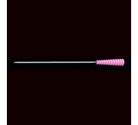 Taylor Seville Originals Magic Comfort Grip Flat-Head Extra-Long Pins - Razor-Sharp Point with Heat-Resistant Handle, Pink, 0.6 x 56mm - 50 Pieces