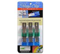 Taylor Seville Originals - Stainless Steel & Plastic (Big) Sewing Magic Clip - 6 Pieces