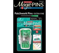 Taylor Seville Originals - Taylor Seville Originals Comfort Grip Heat Resistant Extra Fine (0.4 x 36mm) Patchwork Magic Pins - 50 Pieces