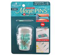 Taylor Seville Originals - Taylor Seville Originals Comfort Grip Heat Resistant Fine (0.5 x 36mm) Patchwork Magic Pins - 50 Pieces