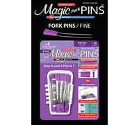 Taylor Seville Originals - Taylor Seville Originals Comfort Grip Heat Resistant Regular (0.5mm) Fork Magic Pins - 30 Pieces