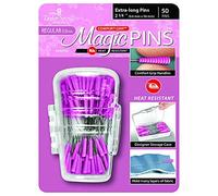 Taylor Seville Originals - Taylor Seville Originals Comfort Grip Heat Resistant Regular (0.6 x 56mm) Extra Long Magic Pins - 50 Pieces