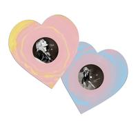 TAYLOR SWIFT - Lover - Live From Paris Heart Webstore Exclusive Pink & Blue Marble with Clear Slipcase