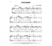 Taylor Swift - Midnights Book [Softcover] Easy Piano Hal Leonard