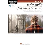 Taylor Swift - Selections from Folklore & Evermore Viola Play-Along Book with Online Audio (Hal Leonard Instrumental Play-along)