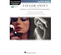 Taylor Swift - Selections from Midnights &. Alto Saxophone. Includes Audio Online: The Tortured Poets Department Alto Sax Play-Along Bk with Online Audio