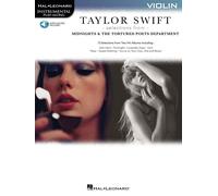 Taylor Swift - Selections from Midnights & Violin Book and Audio Online Hal Leo
