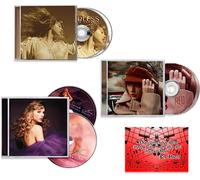 Taylor Swift Taylor's Versions Complete Fearless, Red, Speak Now Including Bonus Art Card