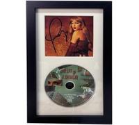 Taylor Swift - The Life of a Showgirl W/ Hand Signed Photo 3 Framed Display Case 6.5x12 Taylor Swift