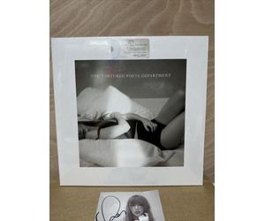 Taylor Swift - The Tortured Poets Dept. Vinyl + Bonus Track w/Hand Signed Photo
