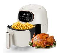 Taylor Swoden 3L Small Air Fryer, Compact Air Fryers Oven with 8 Preset Digital Display, 60 Min Timer and Adjustable Temperature Control for Healthy Oil Free Cooking, 1300W, Cream - Ava