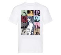 Taylor T-Shirt Music Festival Souvenir Tour Tee - Adult & Kids White