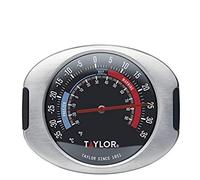 Taylor TYPTHFRIDGESS Pro Freezer and Fridge Thermometer, Stainless Steel , Blue