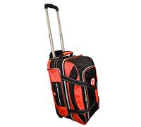 TAYLOR ULTIMATE TROLLEY BAG FOR CROWN OR FLAT GREEN BOWLS 371** (BLACK/RED)
