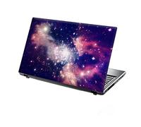TaylorHe 13-14 inch Laptop Skin Vinyl Decal with Colorful Patterns and Leather Effect Laminate MADE IN England Colourful Cosmos