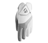 TaylorMade 2019 Kalea Women's Golf Glove, White/Gray, Worn on Left Hand, Small