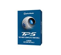 TaylorMade 2021 TP5 (3+1 Box) 4DZ Golf Ball Pack, white