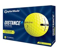 TaylorMade 2021 Yellow Distance+ Golf Balls