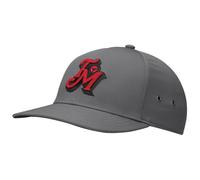 TaylorMade 2024 Newport Retro Metal Eyelet Adjustable Hat, XS (US, Alpha, One Size, X-Small, Charcoal), Charcoal, One Size-X-Small