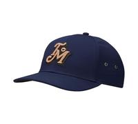 TaylorMade 2024 Newport Retro Metal Eyelet Adjustable Hat, XS (US, Alpha, One Size, X-Small, Navy), Navy, One Size-X-Small