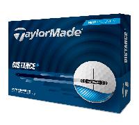 TAYLORMADE 2025 DISTANCE+ GOLF BALLS - WHITE