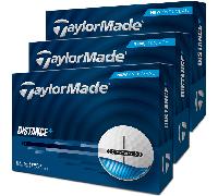 TAYLORMADE 2025 DISTANCE+ GOLF BALLS - WHITE - 3-FOR-2