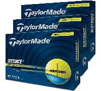 TAYLORMADE 2025 DISTANCE+ GOLF BALLS - YELLOW - 3-FOR-2