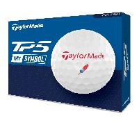 TAYLORMADE 2025 TP5 ROCKET POP GOLF BALLS - 1 Dozen