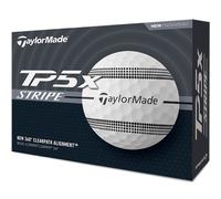 TAYLORMADE 2025 TP5X STRIPE GOLF BALLS - WHITE