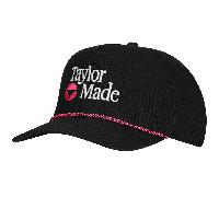 TAYLORMADE 2026 A-FRAME STOCK ROPE GOLF CAP - BLACK