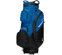 TAYLORMADE 2026 DELUXE CART BAG - BLACK / BLUE +FREE GIFT