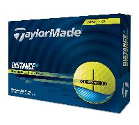 TAYLORMADE 2026 DISTANCE+ GOLF BALLS - YELLOW