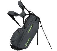 TAYLORMADE 2026 FLEXTECH CROSSOVER STAND BAG - GREY / NEON GREEN +FREE GIFT