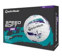 TAYLORMADE 2026 SPEEDSOFT INK GOLF BALLS - PURPLE / TEAL