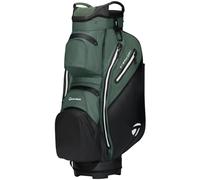 TAYLORMADE 2026 STORM DRY WATERPROOF CART BAG - BLACK / DARK SAGE