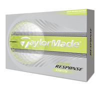 TAYLORMADE 2026 TOUR RESPONSE STRIPE GOLF BALLS - YELLOW
