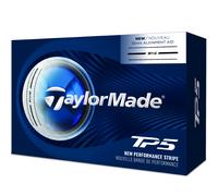 TAYLORMADE 2026 TP5 PERFORMANCE STRIPE GOLF BALLS - WHITE - 6 BALL PACK