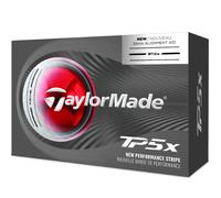 TAYLORMADE 2026 TP5x PERFORMANCE STRIPE GOLF BALLS - WHITE - 6 BALL PACK