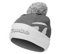 TaylorMade Bobble Beanie Hat - Charcoal heather